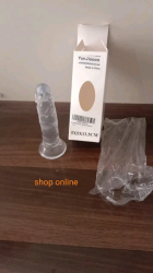 قضيب مطاطي شفاف