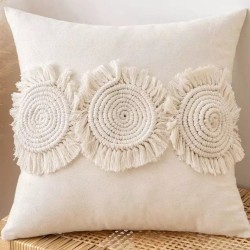 Shaghaf Macramé cushion