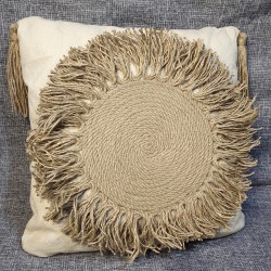 Lush Loops Macramé cushion