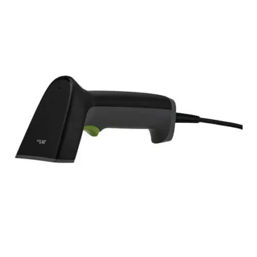 ماسح ضوئي للباركود أحادي الأبعاد من ZKTeco، يعمل بمنفذ USB، أسود، ZKB102S