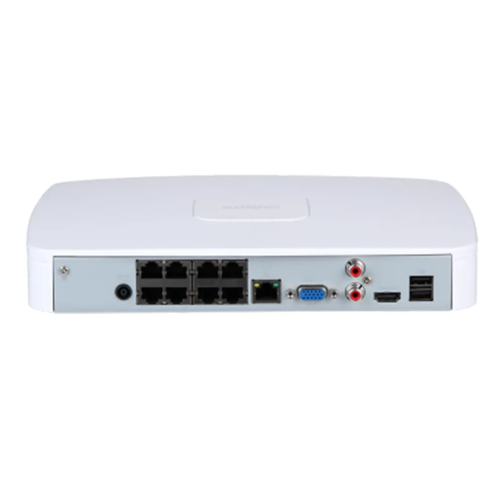 NVR2108‑8P‑4KS3، عدد القنوات 8، بدقة حتى 12MP / 4K