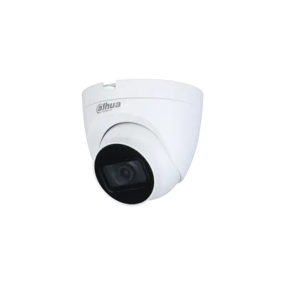 كاميرا مراقبة من Dahua، موديل HDW1500TRQP-A، بدقة 5MP، مزودة بتقنية Smart IR للرؤية الليلية بوضوح