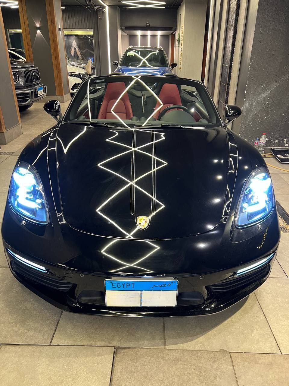 سيارة بورش 718 بوكستر رودستر موديل 2024