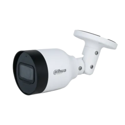 كاميرا مراقبة من Dahua، موديل IPC-HFW1530S-S6، بدقة 5MP،  كاميرا Bullet ثابتة العدسة مع رؤية ليلية وذكاء أساسي للكشف عن الحركة