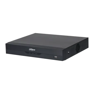 جهاز تسجيل XVR من Dahua، موديل XVR5116H-4KL-I3 ، عدد 16 قناة، بدقة تسجيل تصل إلى 4K مع دعم تقنيات الذكاء الاصطناعي (AI).