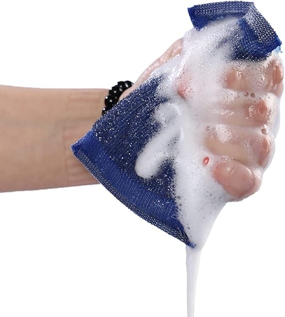 ليفة اسفنجية استانليس ستيل للمواعين